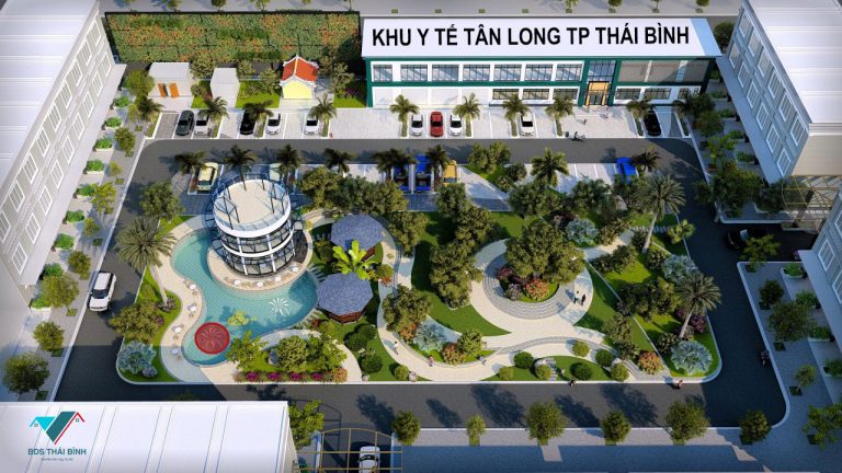 Đất nền Khu dịch vụ trung tâm y tế Tân Long TP Thái Bình